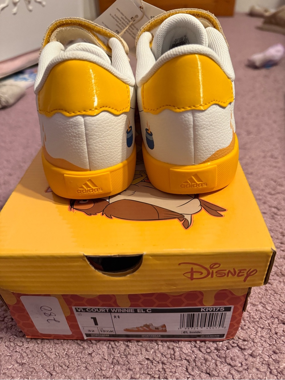 Adidas LITTLE KID VL COURT 3.0 SNEAKER Disney - Picture 6 of 9